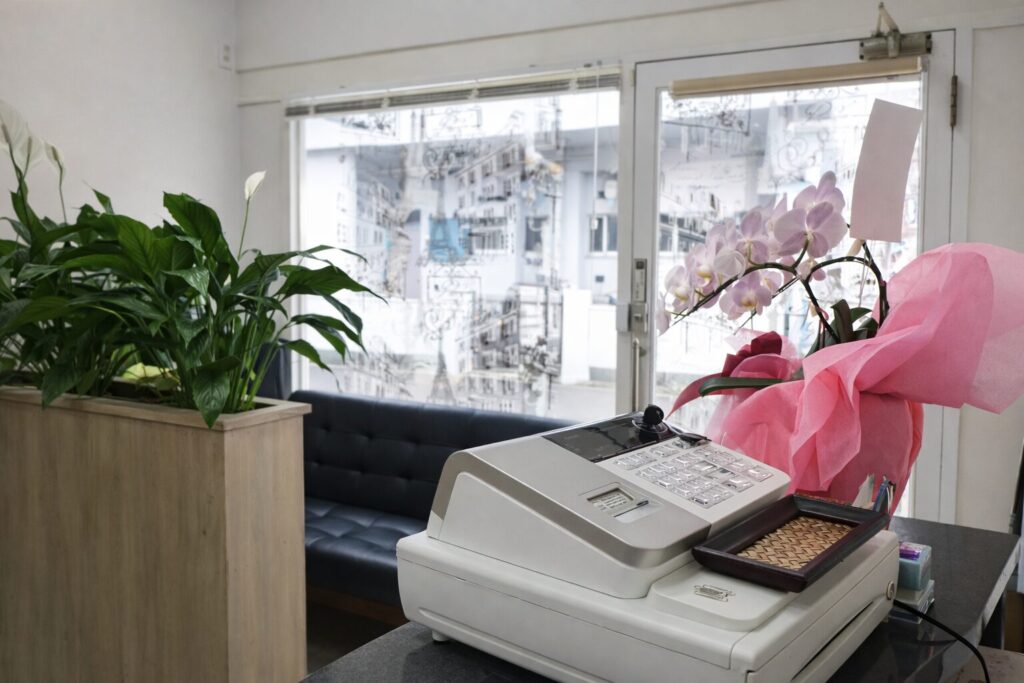 ルソレイユの丁寧な接客